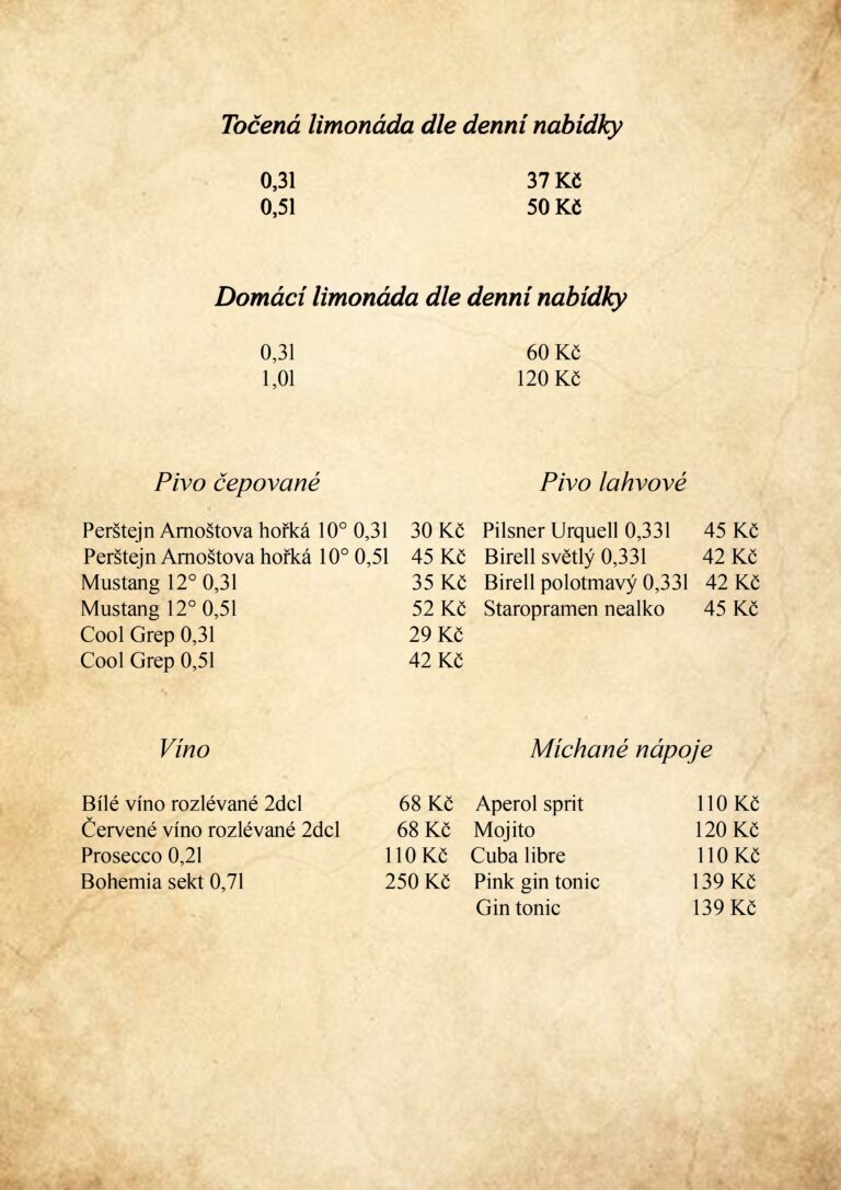 Jídelní lístek marmar – 0008